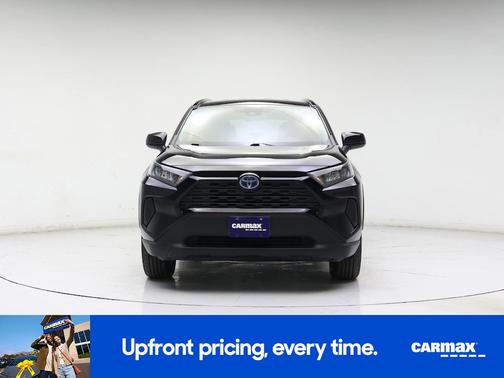 Black 2022 Toyota RAV4 Hybrid LE