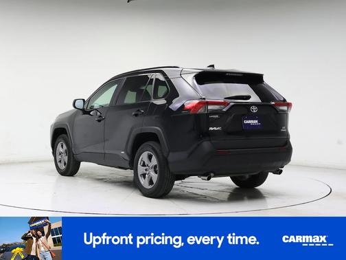 Black 2022 Toyota RAV4 Hybrid LE