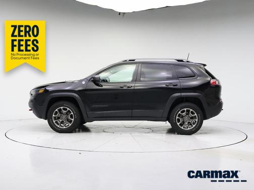 Black 2021 Jeep Cherokee Trailhawk