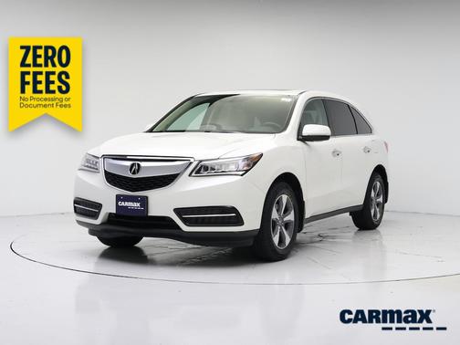White 2016 Acura MDX
