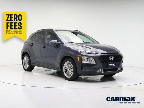 Gray 2021 Hyundai KONA SEL Plus