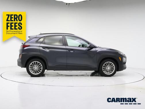 Gray 2021 Hyundai KONA SEL Plus