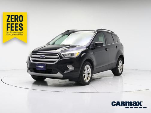 Black 2018 Ford Escape SEL