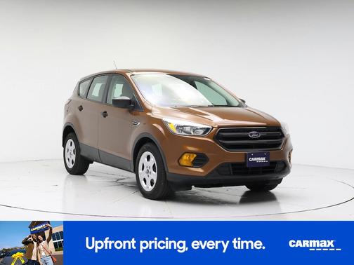 Orange 2017 Ford Escape S