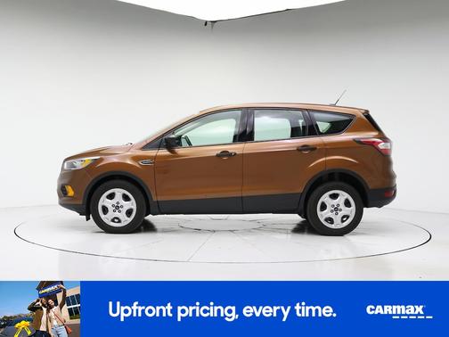 Orange 2017 Ford Escape S