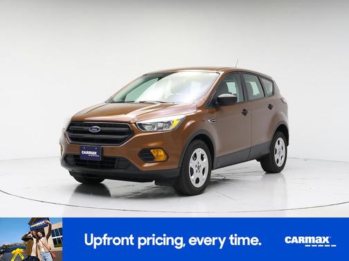Orange 2017 Ford Escape S