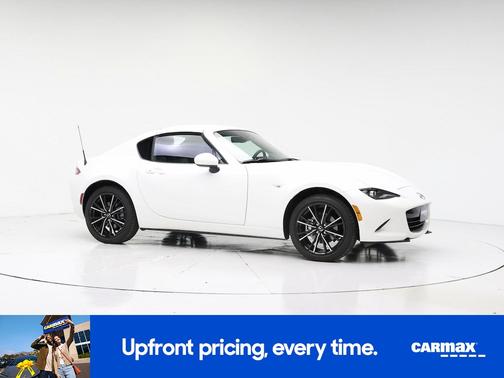 White 2024 Mazda MX-5 Miata RF Grand Touring