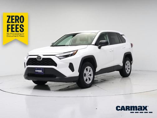 White 2025 Toyota RAV4 LE