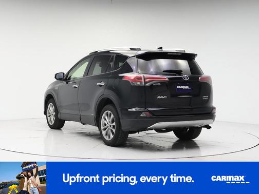 Black 2016 Toyota RAV4 Hybrid Limited