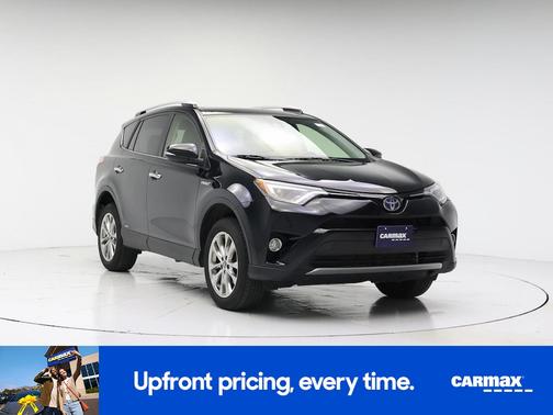 Black 2016 Toyota RAV4 Hybrid Limited