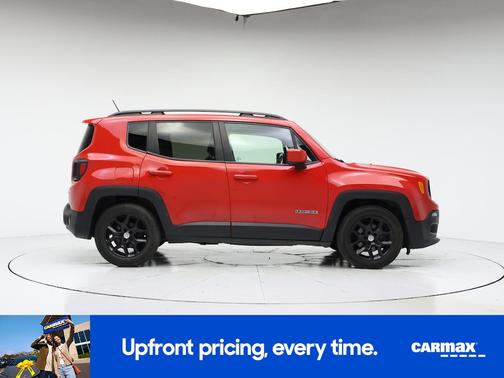 Red 2015 Jeep Renegade Latitude