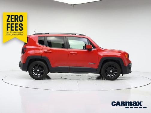 Red 2015 Jeep Renegade Latitude