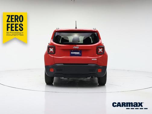 Red 2015 Jeep Renegade Latitude