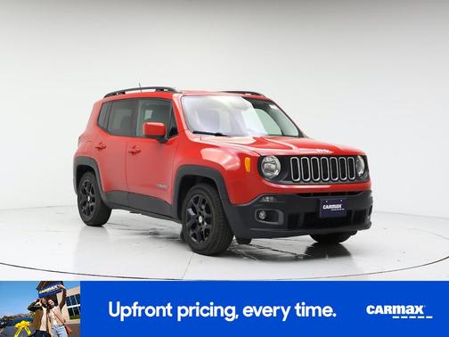 Red 2015 Jeep Renegade Latitude