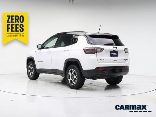White 2022 Jeep Compass Trailhawk