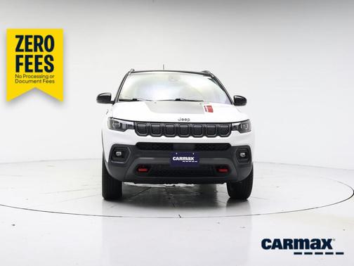 White 2022 Jeep Compass Trailhawk