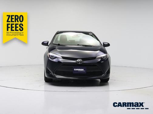 Blue 2017 Toyota Corolla LE