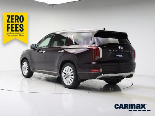Burgundy 2020 Hyundai PALISADE Limited