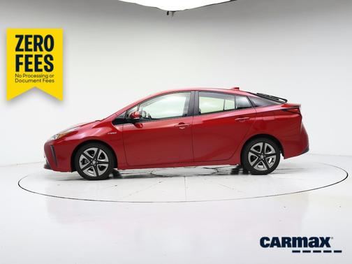 Red 2019 Toyota Prius Limited