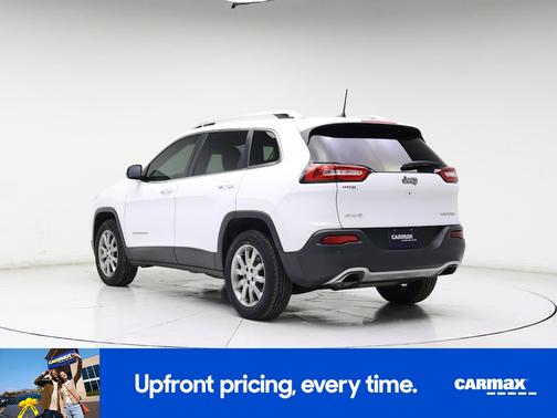 White 2018 Jeep Cherokee Limited