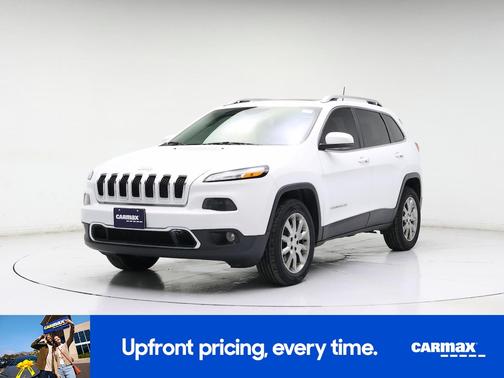 White 2018 Jeep Cherokee Limited