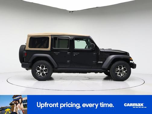 Black 2018 Jeep Wrangler All-New Unlimited Sport S