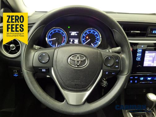 White 2017 Toyota Corolla LE