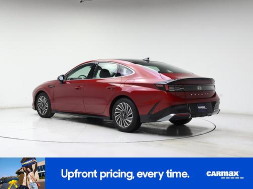 Burgundy 2025 Hyundai SONATA Hybrid Limited