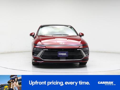 Burgundy 2025 Hyundai SONATA Hybrid Limited