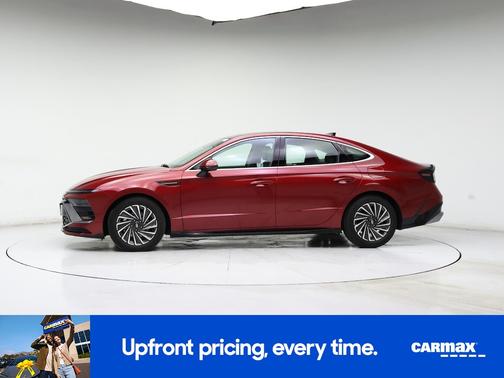 Burgundy 2025 Hyundai SONATA Hybrid Limited