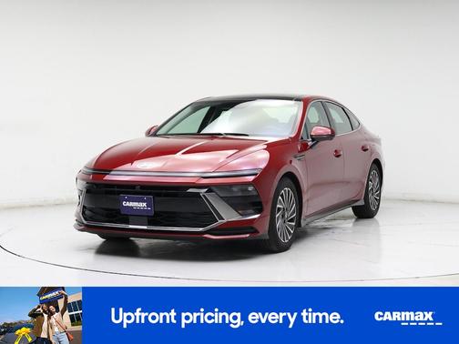 Burgundy 2025 Hyundai SONATA Hybrid Limited