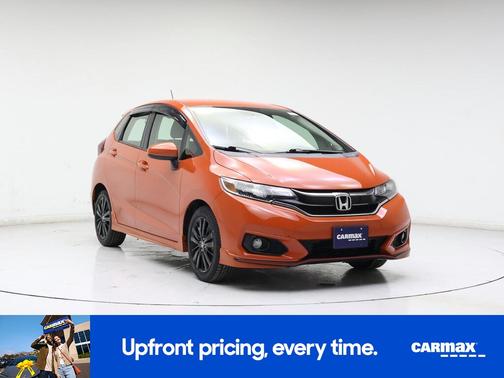 Orange 2018 Honda Fit Sport