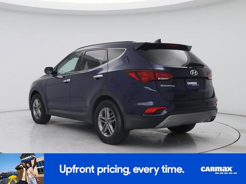 Blue 2017 Hyundai Santa Fe Sport