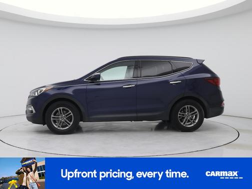 Blue 2017 Hyundai Santa Fe Sport