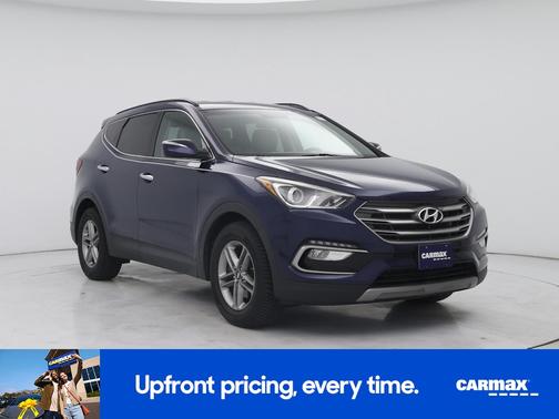 Blue 2017 Hyundai Santa Fe Sport