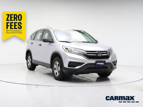 Silver 2015 Honda CR-V LX