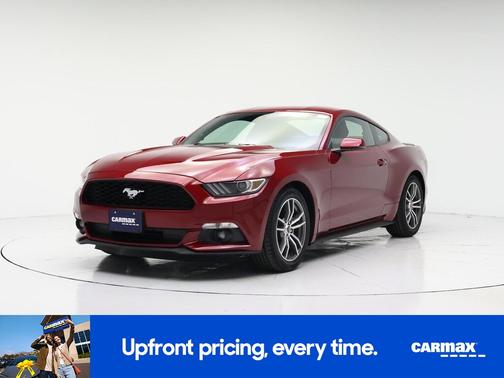 Red 2015 Ford Mustang Ecoboost Premium