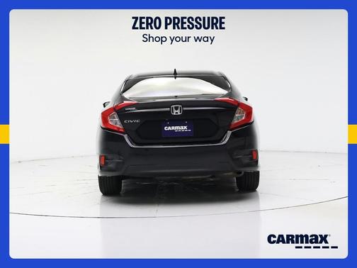Black 2017 Honda Civic EX