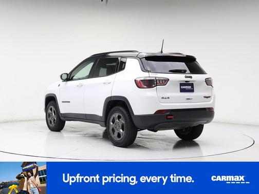White 2022 Jeep Compass Trailhawk