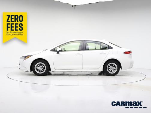 White 2022 Toyota Corolla Hybrid LE