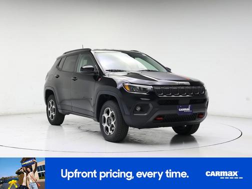 Black 2022 Jeep Compass Trailhawk