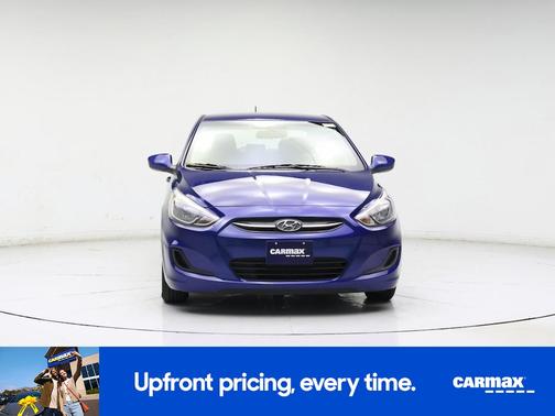 Blue 2017 Hyundai Accent SE