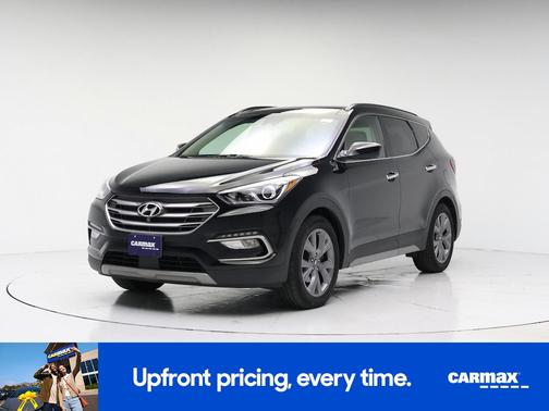 Black 2017 Hyundai Santa Fe Sport Ultimate