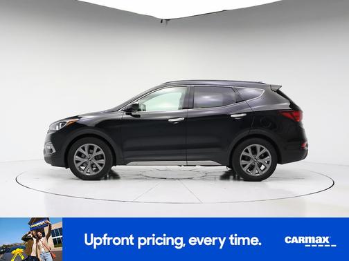 Black 2017 Hyundai Santa Fe Sport Ultimate