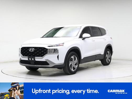 White 2022 Hyundai SANTA FE SE