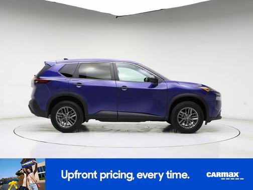 Blue 2021 Nissan Rogue S
