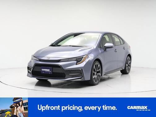Blue 2020 Toyota Corolla SE