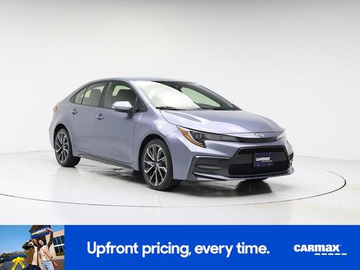 Blue 2020 Toyota Corolla SE