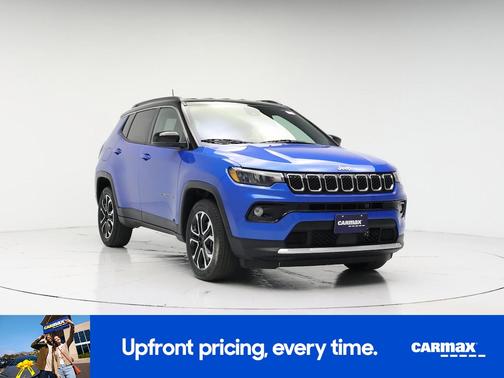 Blue 2023 Jeep Compass Limited