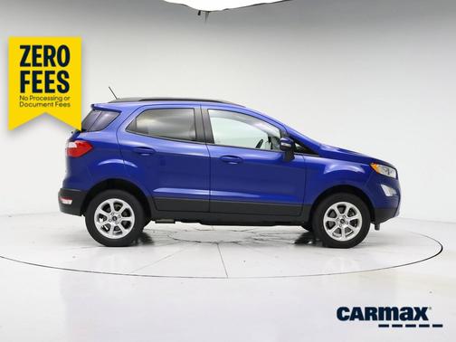 Blue 2019 Ford EcoSport SE